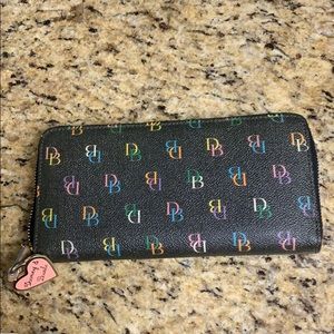 Dooney & Bourke multi colored wallet